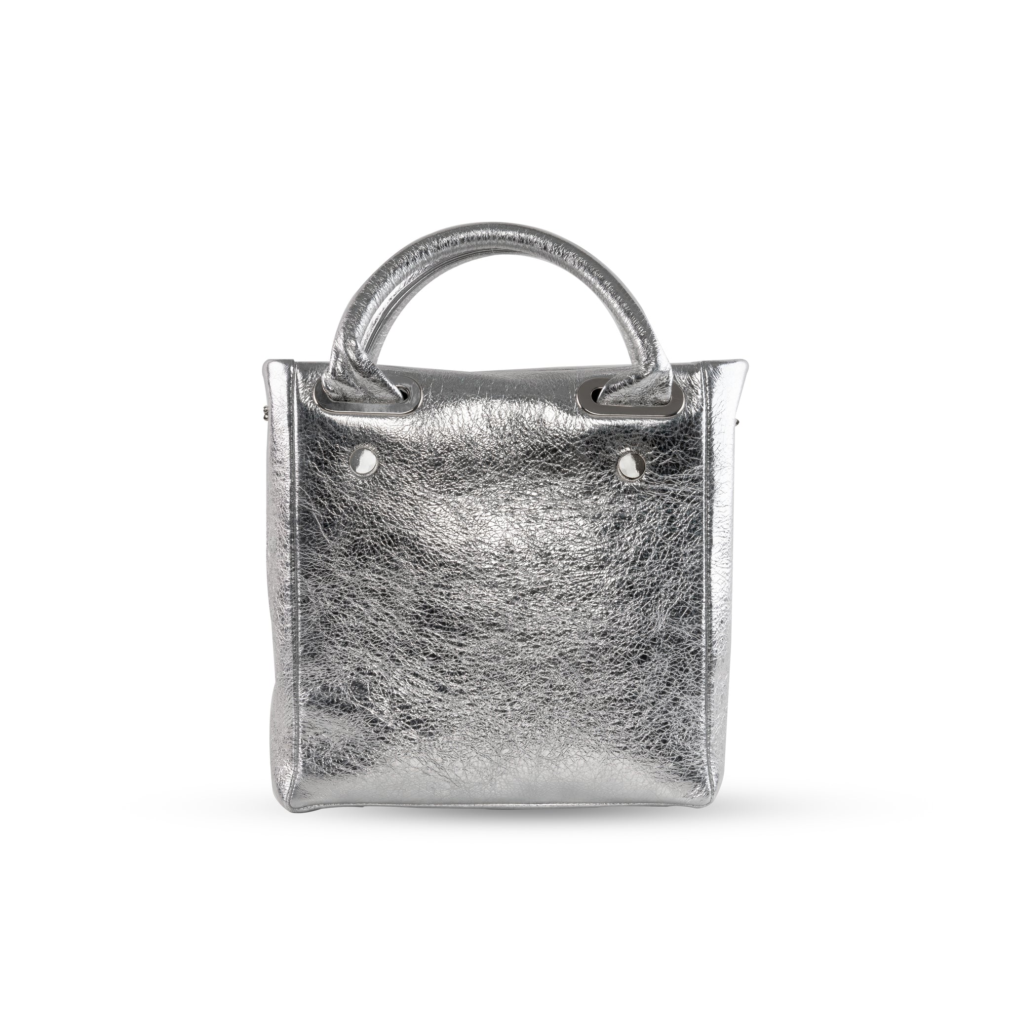 MINI BAG SILVER CREASE