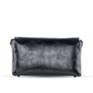 BAG BLACK GLOSS STUDS