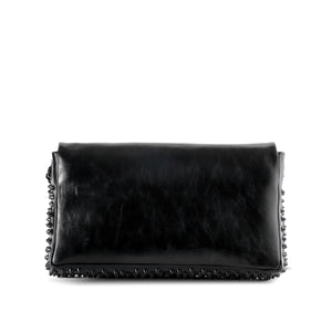 BAG TOTAL BLACK GLOSS STUDS 1